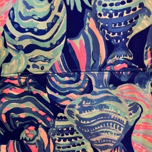 Lilly Pulitzer UPF 50+Sunset Key LUXLETIC Jacket Twilight Blue size small - Picture 6 of 11